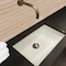 Nantucket Sinks 19 Inch X 11 Inch Undermount Ceramic Sink In Bisque UM-19x11-B - alternate 3